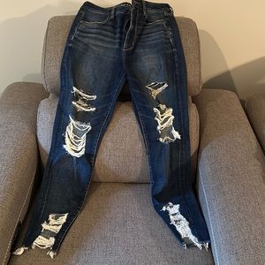 American Eagle super hi-rise jegging